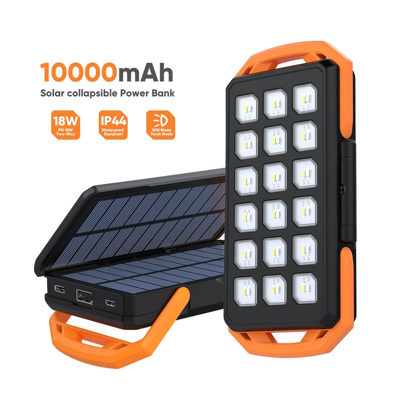 Solar-Powerbank mit Outdoor-Campinglicht: Wasserdicht und Notbeleuchtung_voghion.com