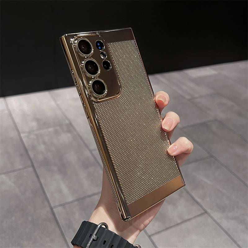 Samsung S25 Ultra Case - Ultra Thin Metal Coated Heat Dissipation Cover With Full Camera Protection (Compatible With S23 Plus/S22)_voghion.com