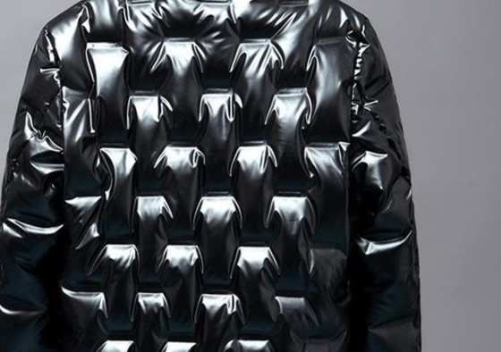 Men's Slim Fit Short Puffer Jacket With Shiny Finish - Lightweight Winter Coat, Stand Collar, Stylish & Warm For Casual Wear_voghion.com