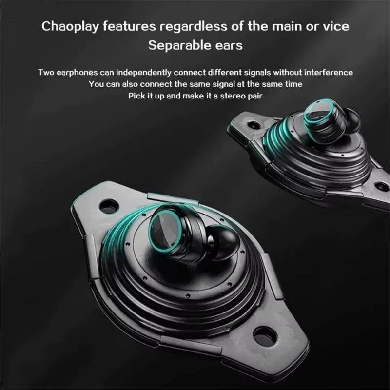 M25 TWS Wireless Bluetooth Earphones Touch Control Noise Reduction Stereo Earbuds Headsets For Xiaomi IPhone - Original_voghion.com