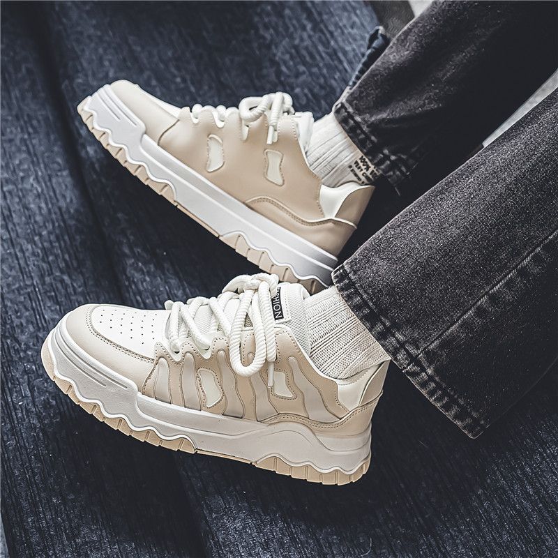 Scarpe casual da uomo, stile coreano alla moda, primavera e autunno 2025, taglia 45, grandi_voghion.com