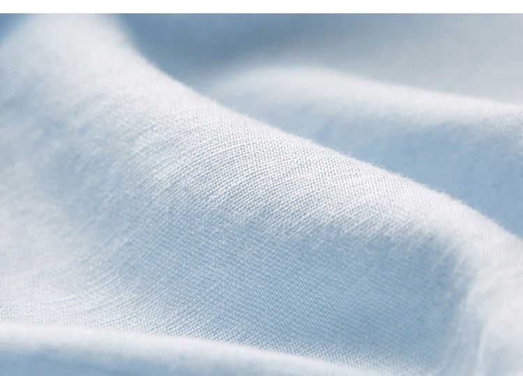 Herrenbekleidung Sommer Casual Square Collar Leinen Kurzarmhemd Dünn Atmungsaktiv Lose Große Größe Baumwolle Und Leinen Weißes Hemd_voghion.com