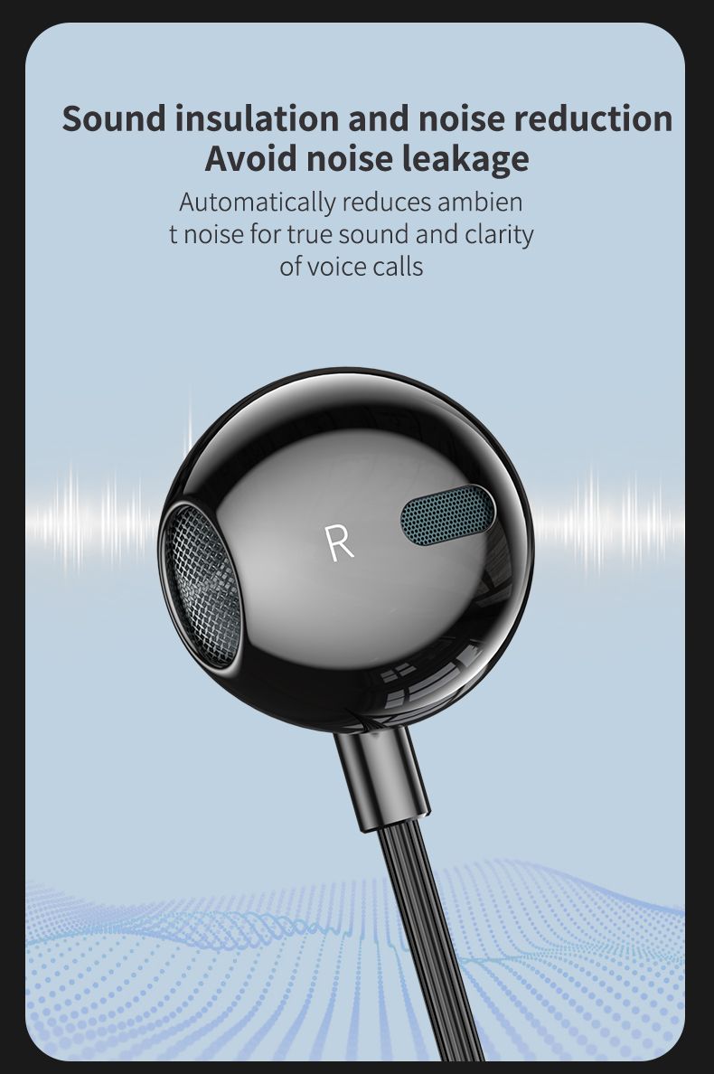 2.5m Long Cable Earphones Dual 3.5mm Wired Headphones For Desktop Computer Sound Card Dual Plug Voice Microphone In-Ear Headset_voghion.com