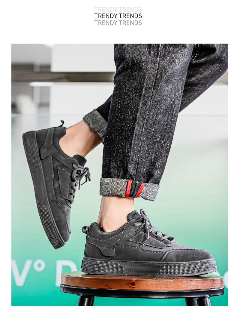 Kolumb Men's Shoe Size Spring And Autumn Hot Trendy Shoes 2025 New Casual Sports Board Shoes_voghion.com