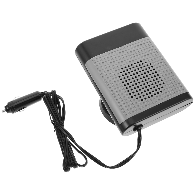 Mini 12V Bilvärmare Elfordonsvärmefläkt Vindruta Defroster (Svart) Bilvärmare_voghion.com