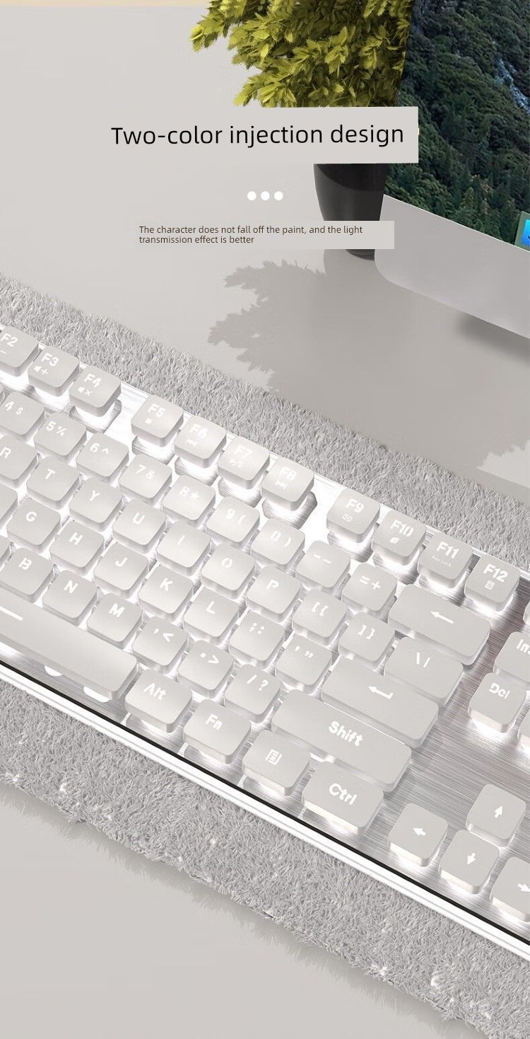 Days Selection/gyao/Fearless Pro For Wireless Bluetooth Keyboard Mouse Suit Mute Charging Without Delay_voghion.com