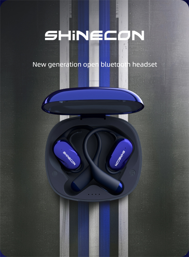 OWS Draadloze Hoofdtelefoon 5.4 Lange Batterijduur Over-Ear Goede Geluidskwaliteit Bluetooth Gaming_voghion.com