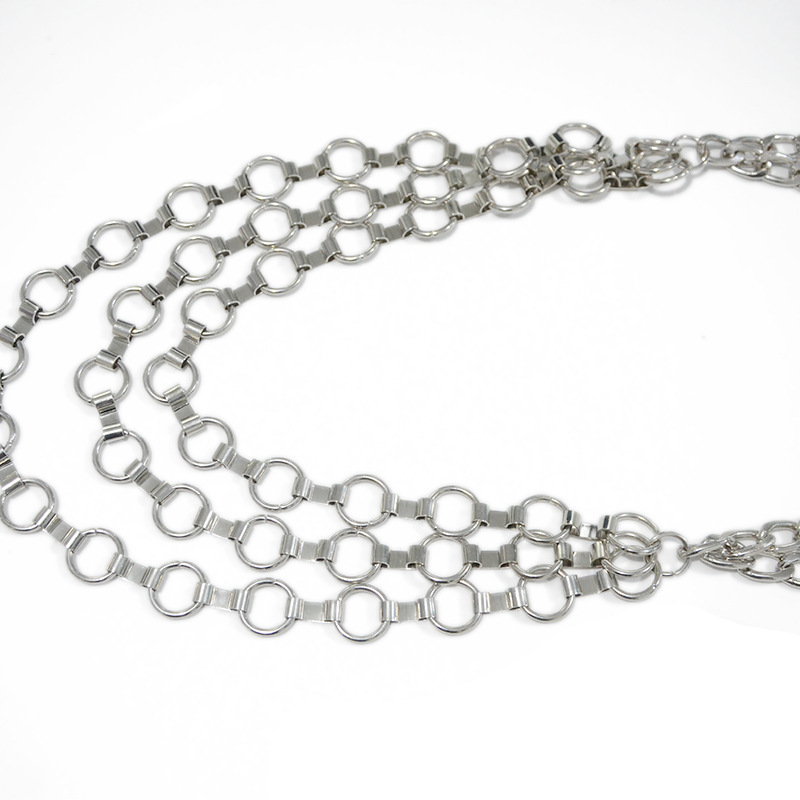 Women's Casual Belt, Punk Trendy Tassel Waist Chain, Women's Metal Slim Fitting Decorative Chain_voghion.com