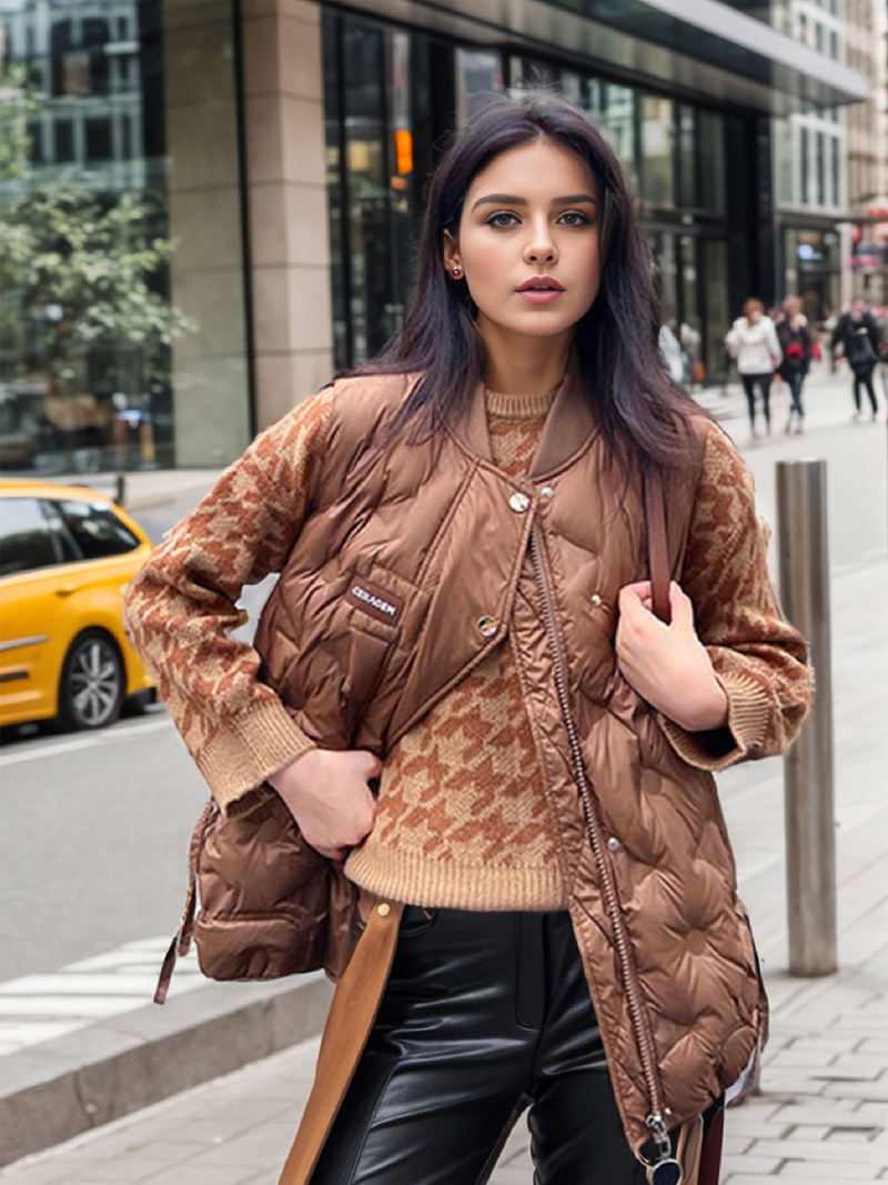 Gilet da donna nella tendenza dei gilet da donna della moda autunno e inverno_voghion.com