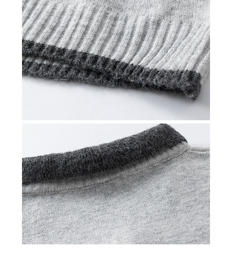 Inspirierter Oversize-Strickcardigan für Herren – Lässiger Langarmpullover mit offener Vorderseite und Schalkragen – Lockere Passform mit Twist-Stitch-Design_voghion.com