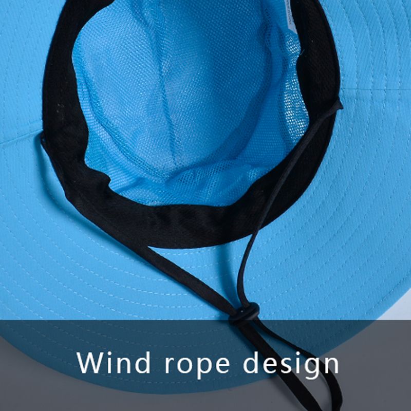 Cappello da pescatore pieghevole traspirante per esterni, estivo, alla moda, con mascherina protettiva, con foro per coda di cavallo._voghion.com