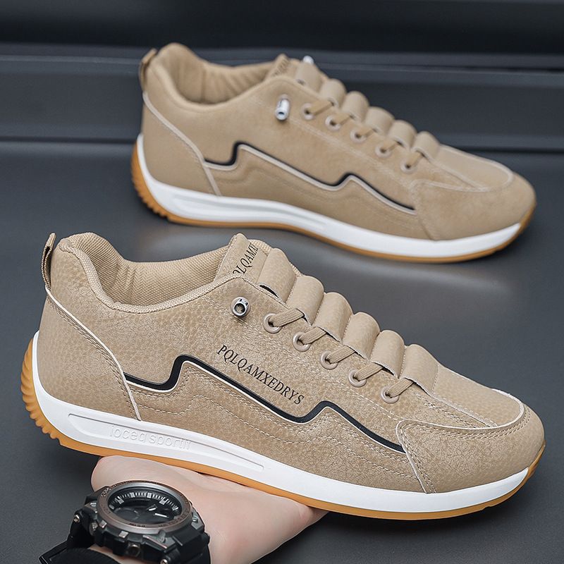 Lässige Winterschuhe aus Wildleder für Herren mit einem Fuß, weiche Sportsohle für Herren, rutschfeste Laufschuhe, Forrest Gump Bean-Schuhe_voghion.com