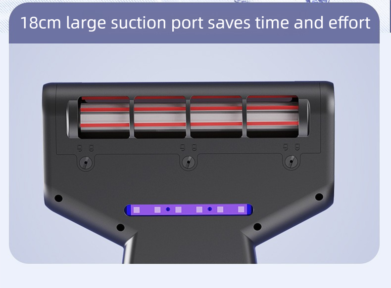 High Suction Handheld Vacuum, UV Sterilization Mite Remover, Wireless Household Cleaner_voghion.com