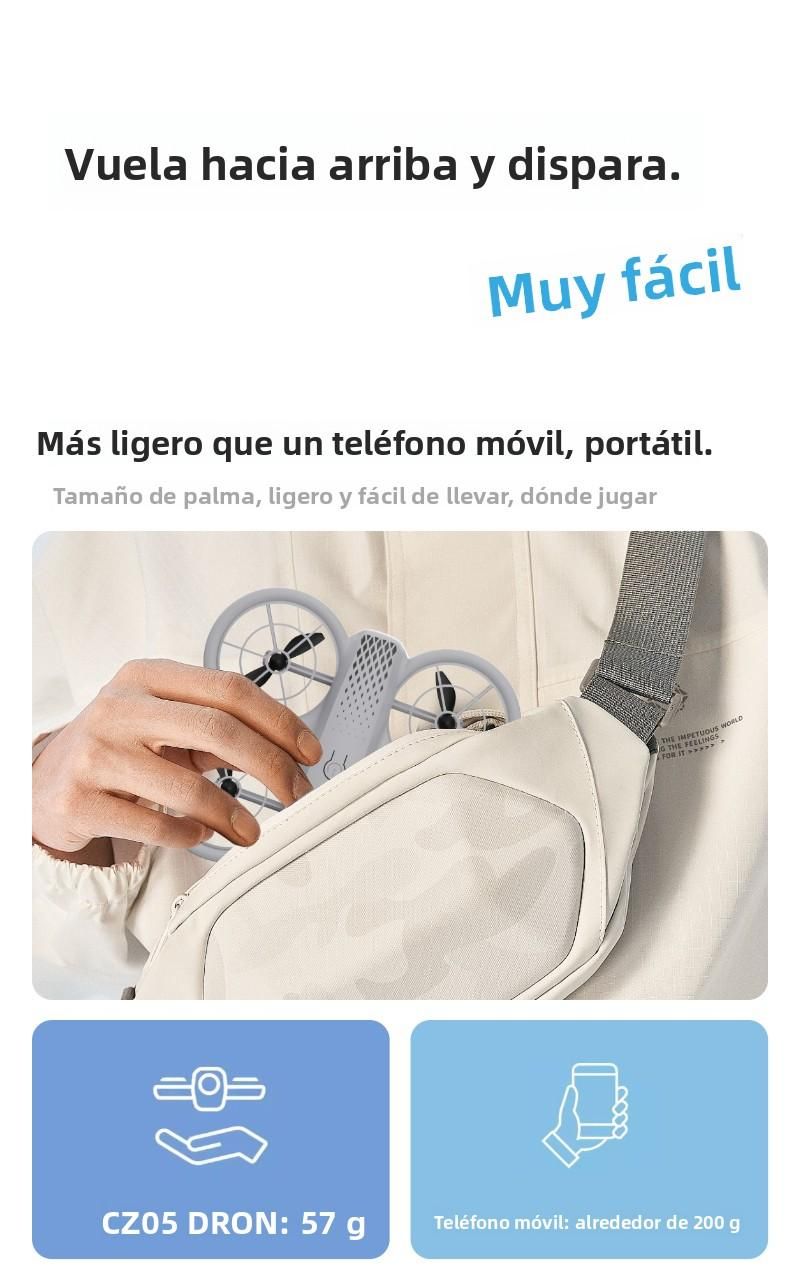 CZ05 Mini Drone per Bambini con Telecamera HD Professionale WiFi RC Elicottero Pieghevole Regalo per Bambini dai 6 ai 12 Anni_voghion.com