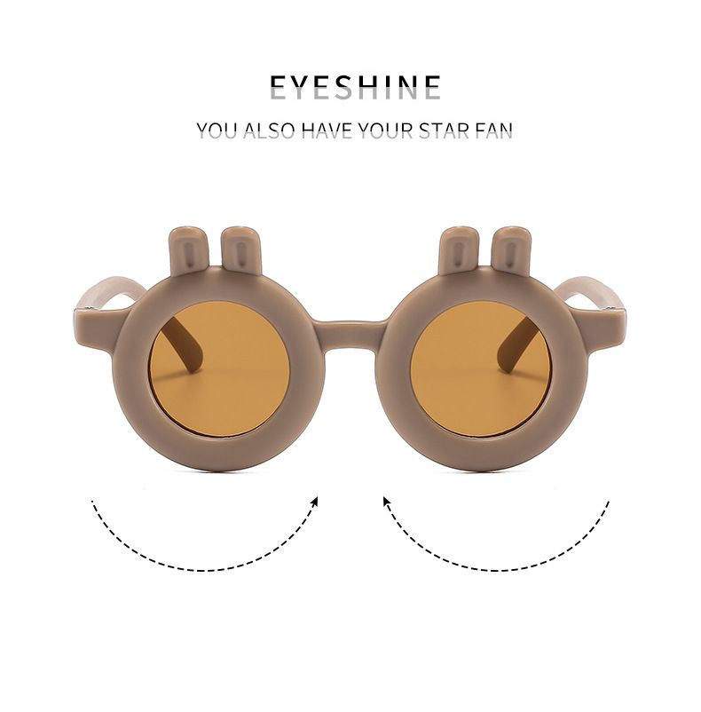 Kids'sunglasses New children's UV sunglasses baby cute children rabbit sunglasses men's and women's cartoon tide glasses_voghion.com
