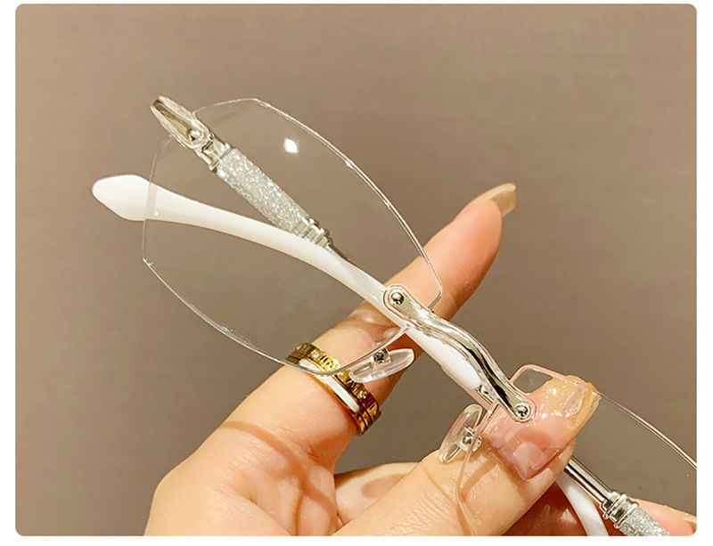 Ochelari de citit cu lumină albastră pentru femei, cu ramă ultra-refractivă, cu tăiere retro, pentru presbiopie, blocare a prezbiopiei_voghion.com