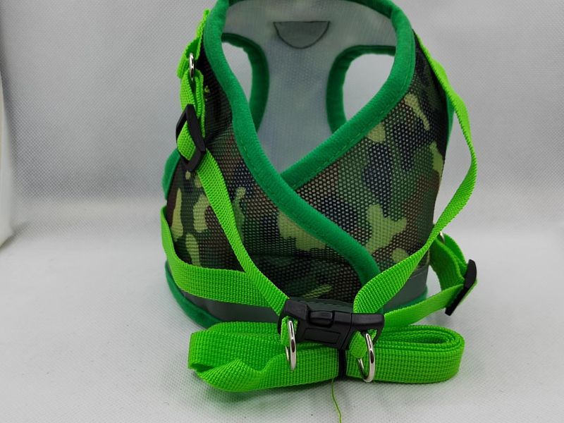 Novas alças de peito, estilo colete, coleira refletiva e respirável para cães, suprimentos para animais de estimação_voghion.com