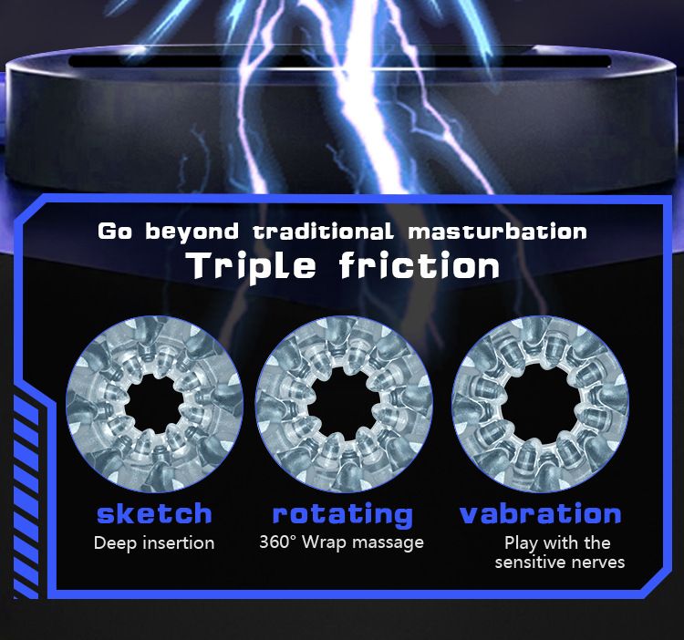 Telescopic Rotating Vibration Camera Airplane Cup Male Penis Insertion Masturbation Massage Through D06B Adult Sexual Products_voghion.com