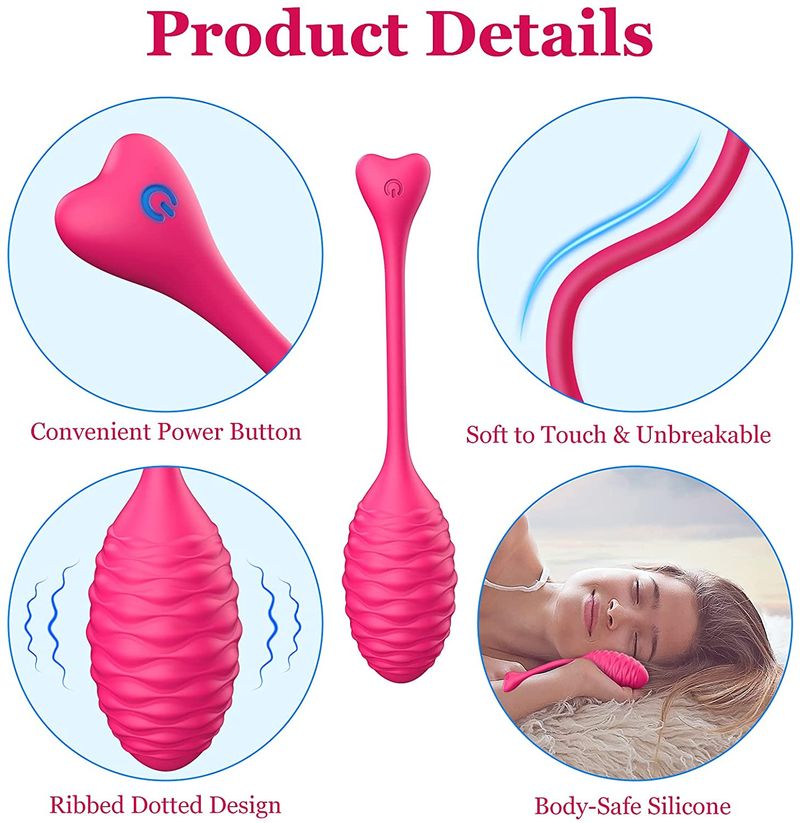 Vibratore Kegel con 10 modalità di vibrazione, palline vaginali per stringere i muscoli, giocattoli sessuali per adulti per donne_voghion.com