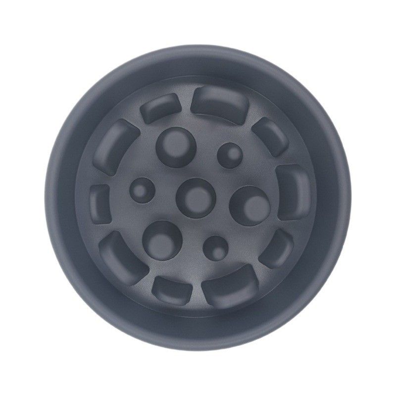 In Stock Silicone Pet Anti-Spill Utensils Slow Feeder Dog Food Bowl_voghion.com