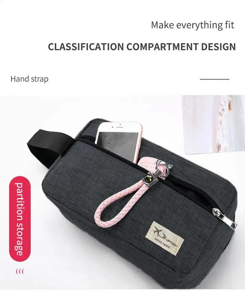 Borsa portaoggetti da viaggio impermeabile per cosmetici, portatile, grande capacità 250318l_voghion.com