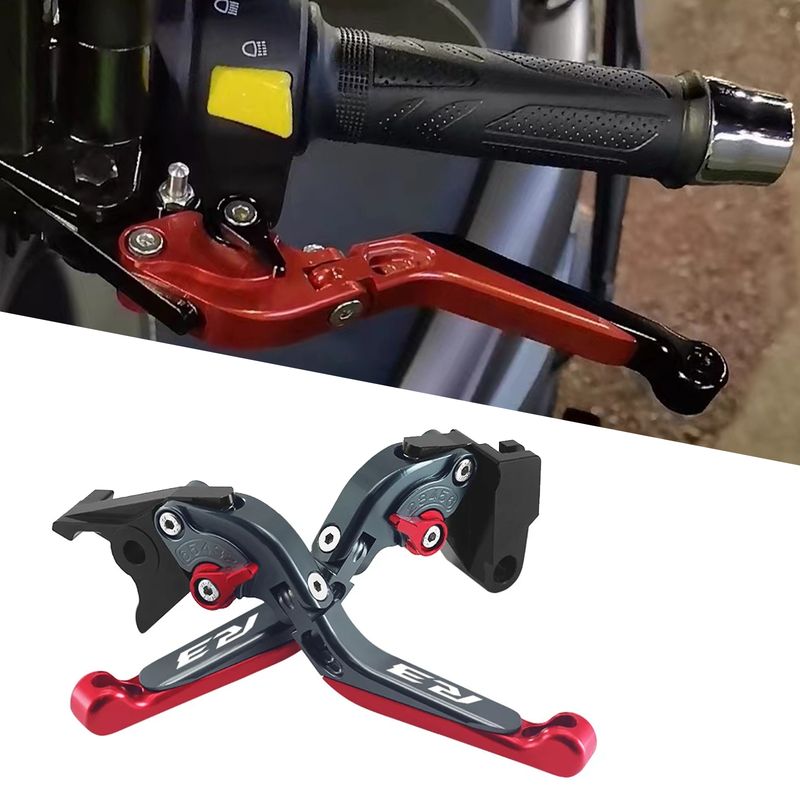 YZF-R3 YZF R3 CNC állítható, kihúzható, összecsukható fékkuplungkar markolat Motorkerékpár-kiegészítők_voghion.com