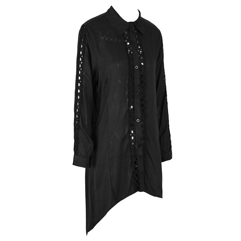 Damenbekleidung Strand-Überwurfhemd aus Häkelspitze für Damen – stylisches Bikini-Wickelkleid, Sonnenschutz und Urlaubsoutfit (Weiß und Schwarz, Einheitsgröße)_voghion.com