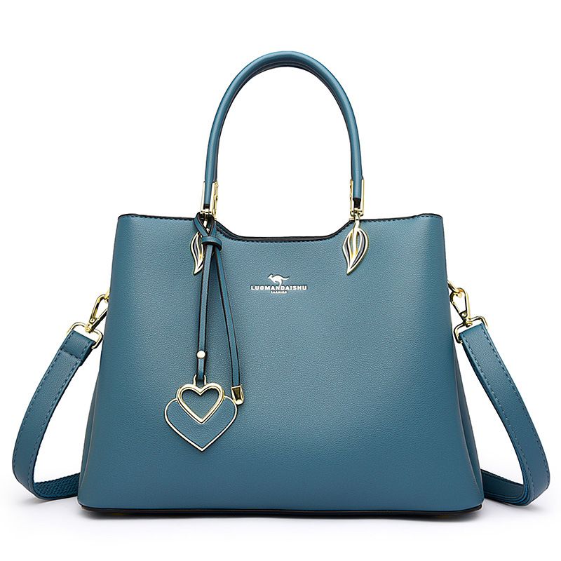Borsa da donna di mezza età Nuova borsa da donna alla moda coreana Borsa a mano Borsa a tracolla multistrato_voghion.com