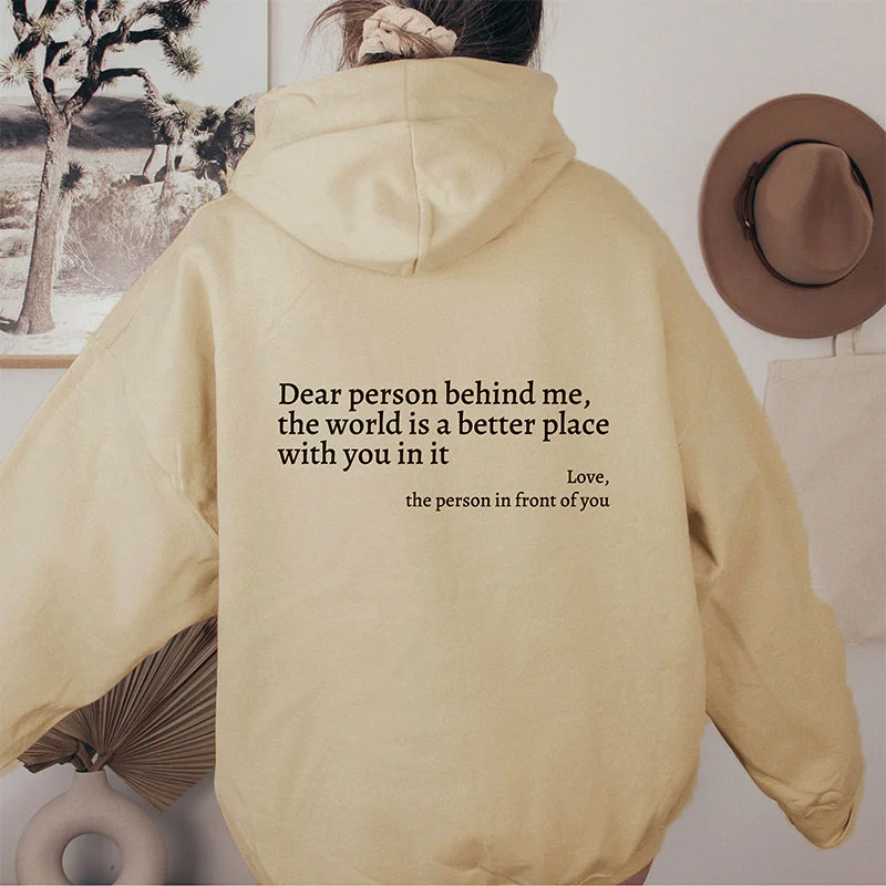 Women's velvet sweatshirt plain letter print kangaroo pocket drawstring print hoodie_voghion.com