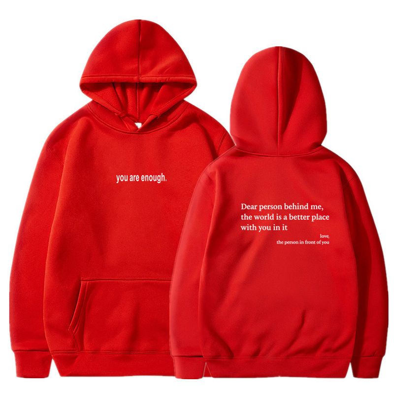 Herenkleding cartoon straatletters plus fluwelen capuchontrui hoodie_voghion.com