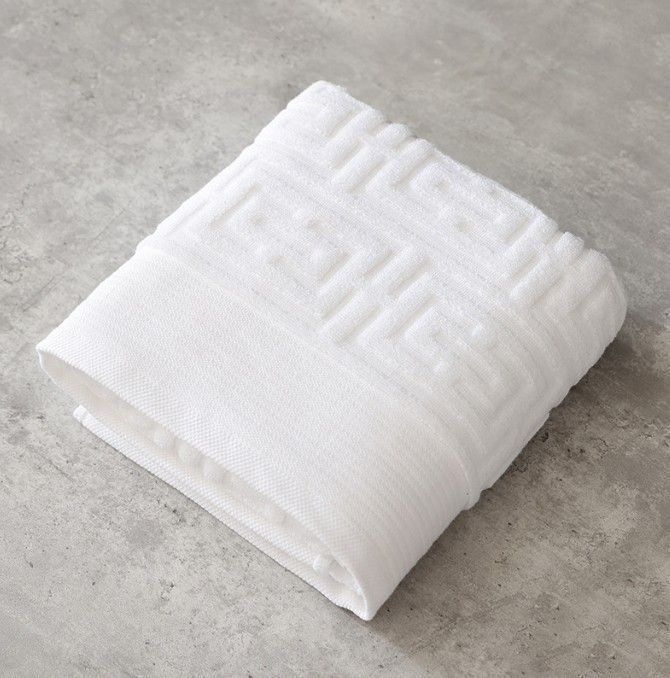 Set di asciugamani in cotone premium a 32 strati - Asciugamani da bagno e viso ultra morbidi, ad asciugatura rapida, di qualità alberghiera per casa, viaggio e spa (bianco/blu/grigio, 35x75 cm e 70x140 cm)_voghion.com
