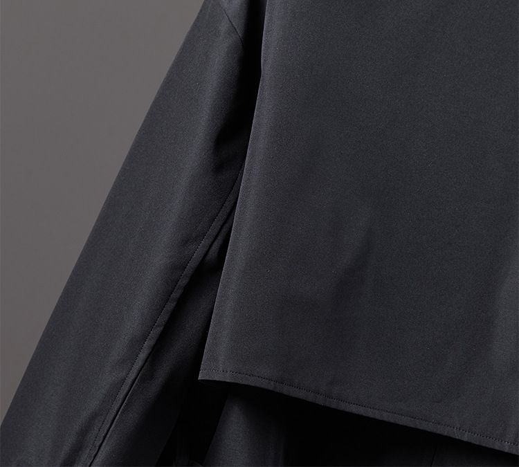 Giacca a vento di media lunghezza primaverile e autunnale da uomo coreano, cappotto doppiopetto alla moda britannico_voghion.com