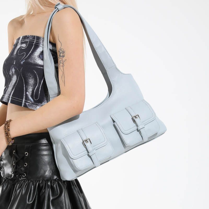 High-End-Nischendesign-Unterarmtasche für Frauen 2025 Neue Mode Lässig Vielseitige Umhängetasche im koreanischen Stil mit zwei Taschen_voghion.com