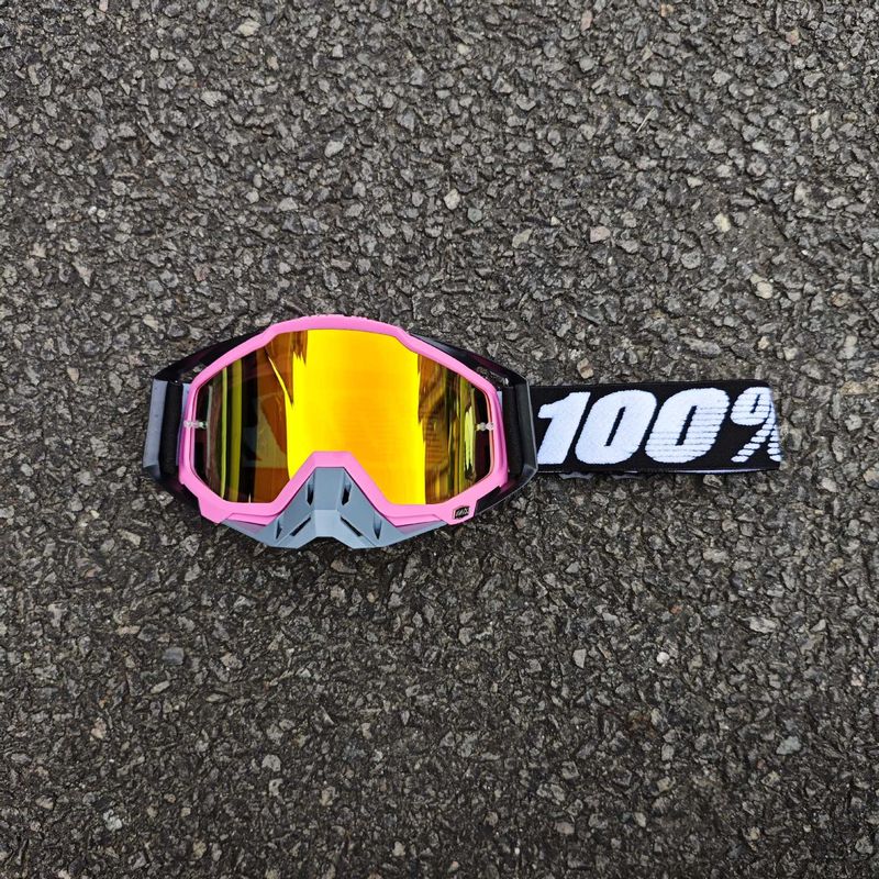 12,9 Yuan/Paar -100% Reitbrille, 100% Helm, Windschutzbrille, Motorrad-Offroad-Brille_voghion.com