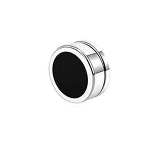 Orecchini a clip magnetici da uomo - Orecchini geometrici senza piercing in acciaio al titanio, stile coreano alla moda_voghion.com