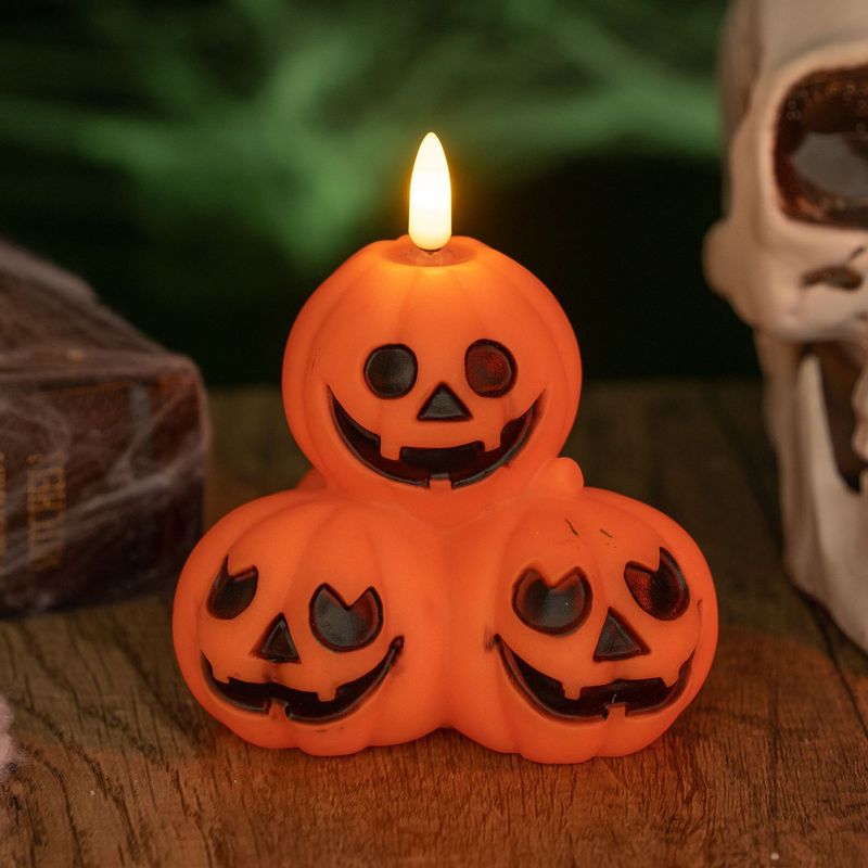 Halloween Decorations Glowing Pumpkin Candle Lights Dance Party Dress Up Desktop Ornaments Atmosphere Layout Props_voghion.com