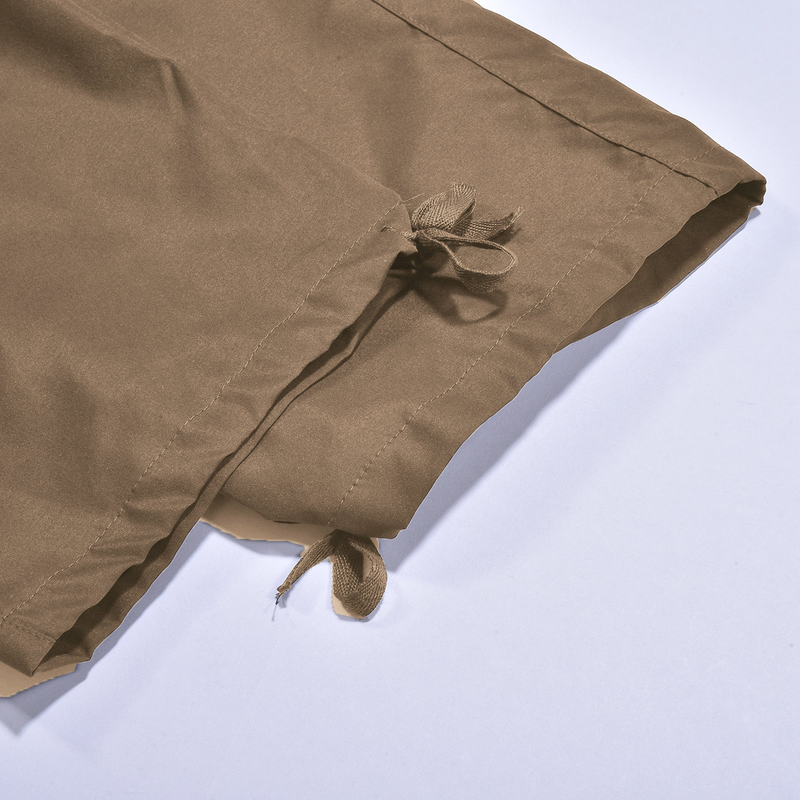 2023 herbst und Winter Neue männer Overalls Unabhängige Station Kordelzug Zipper Tasche Casual Hosen_voghion.com
