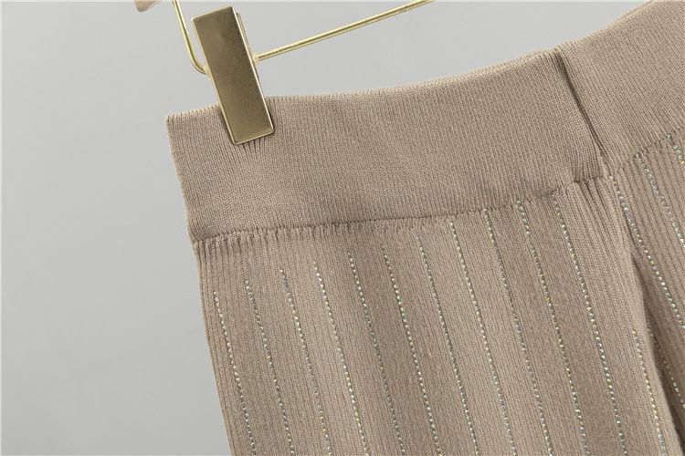 Damenbekleidung High-End-Mode Casual Sports für Frauen Herbst und Winter Hot Dia Kapuzenjacke Weite Beinhose_voghion.com