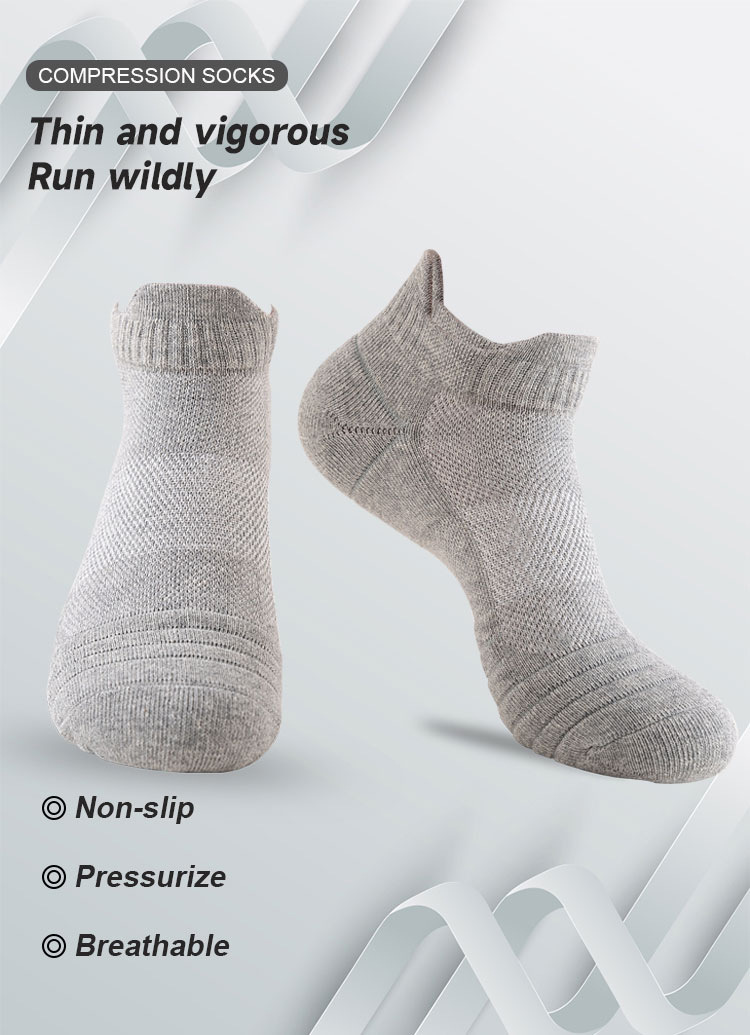 Calzini, calzini corti da corsa e sportivi da uomo in cotone autunno inverno ispessito, che assorbono il sudore, resistenti agli odori,_voghion.com