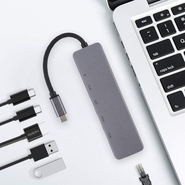 Splitter USB Type-C Dock USB 3.1 a HDMI, adatto per la conversione di computer e telefoni Apple_voghion.com
