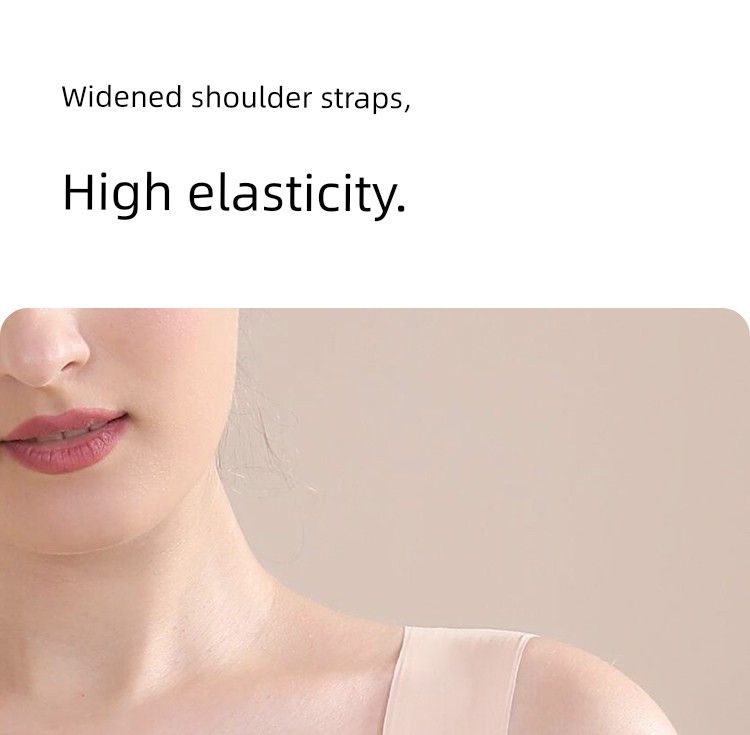 Ice Silk Camisole Women's Inner Summer Ultra-Thin Bra One-Piece Beauty Back Underwear With Chest Pad 2024 New Arrival_voghion.com