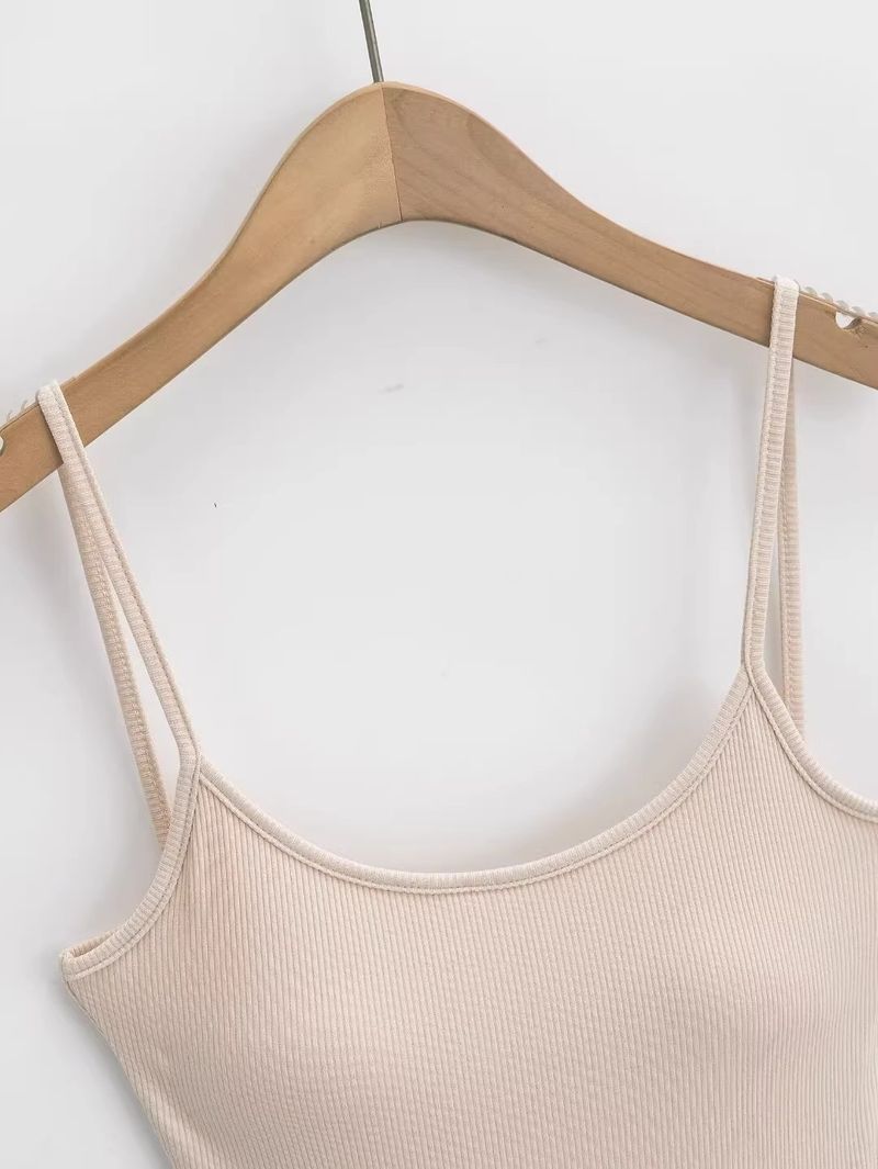 Halter strap, breast cushion, suspenders, bodysuit, bodysuit, one-piece tee, shapewear_voghion.com