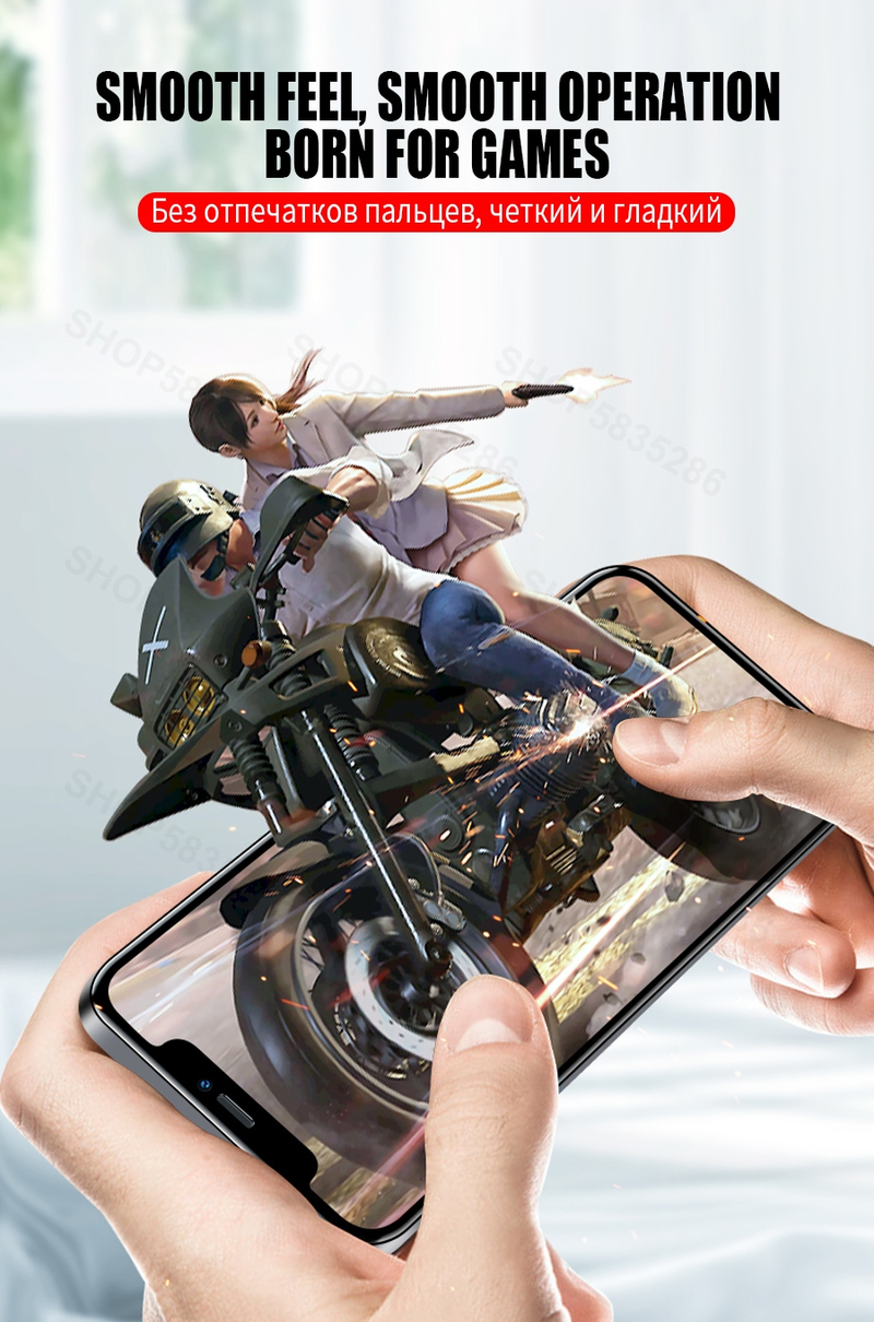 20000D ochranné sklo pro iPhone 12 mini 13 Pro Max X XR Ochranná fólie z tvrzeného skla pro iPhone 11 Pro XS Max_voghion.com