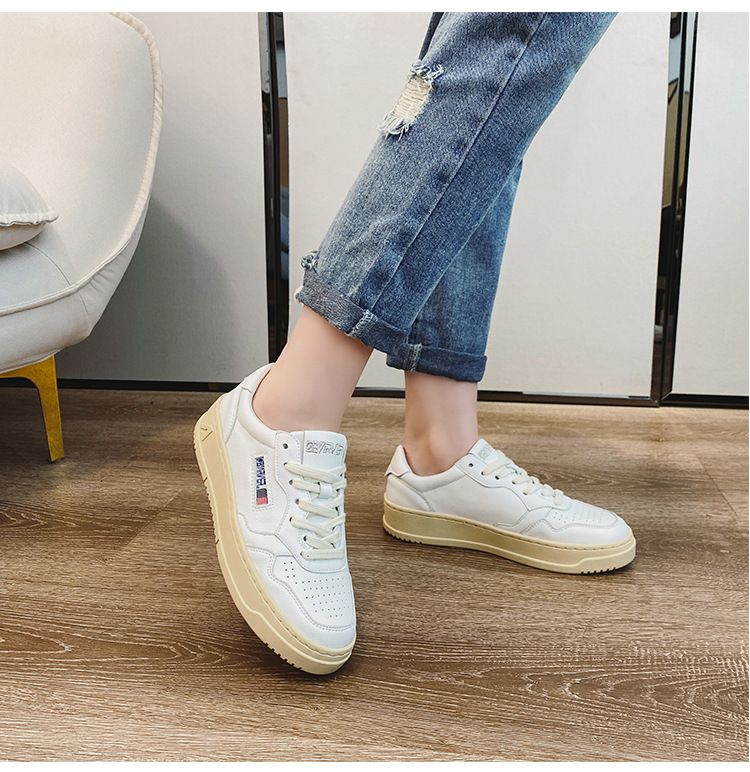 Instagram Genuine New Casual Women's Thick Sole Heightened Sneaker Board Shoes_voghion.com