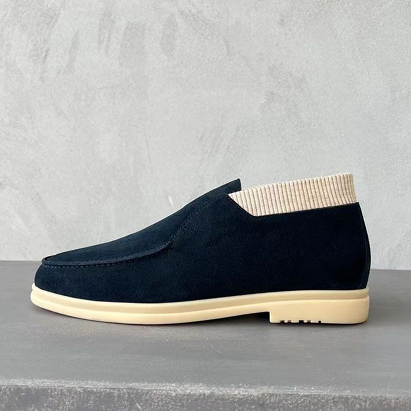 Erkekler İçin Yeni Stil Yeni Slip-On Loafer'lar, Düz, Şık, Günlük, Çok Yönlü, Hafif ve Rahat Ayakkabılar_voghion.com