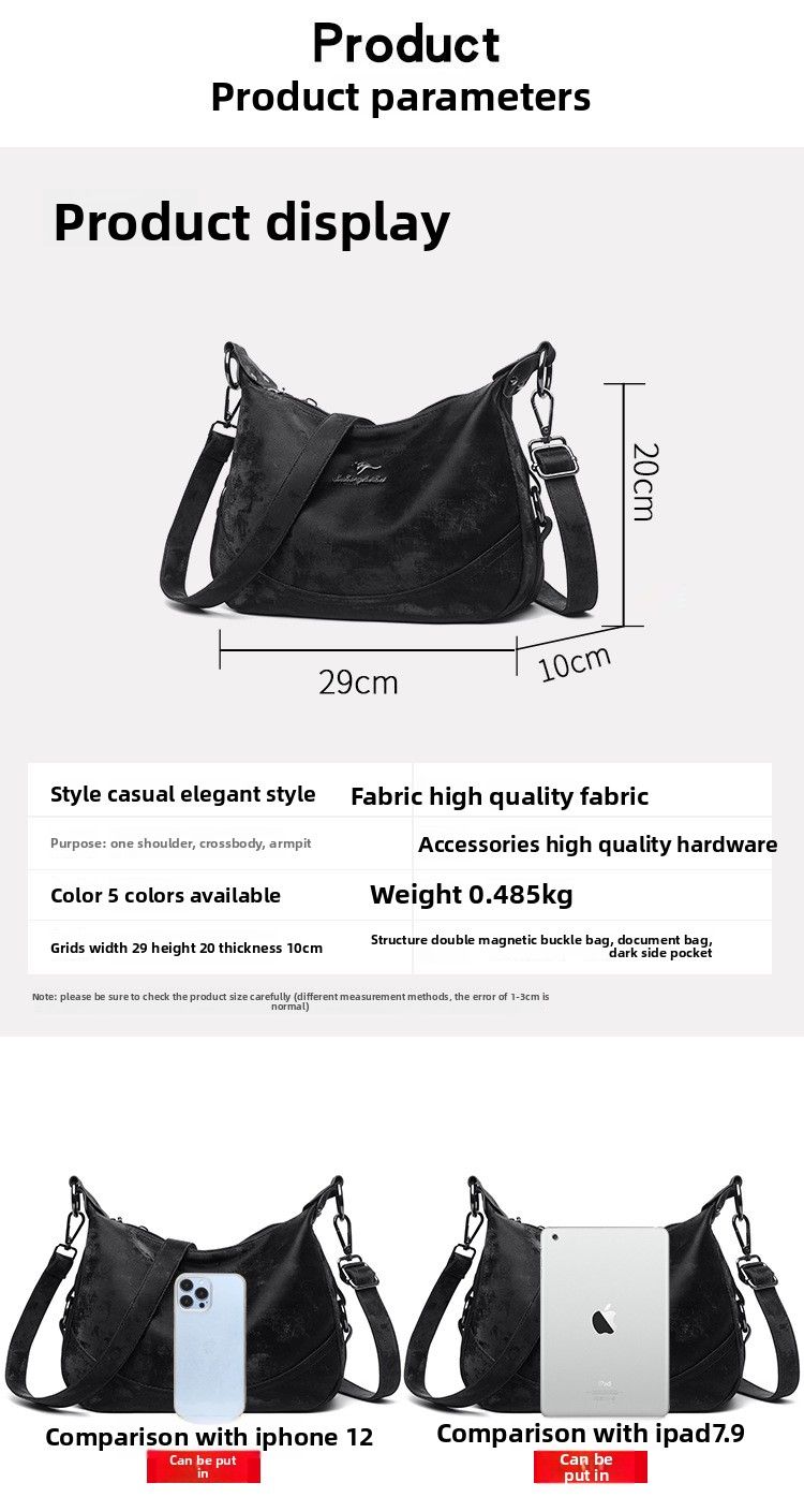Borsa a tracolla da donna, nuova e alla moda, per mamme di mezza età, borsa a tracolla da donna_voghion.com