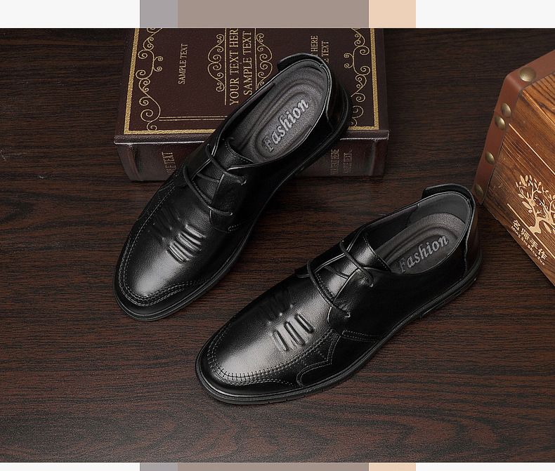 Cortex Herren-Schnürschuhe, elegante Herrenschuhe, Arbeitsschuhe_voghion.com