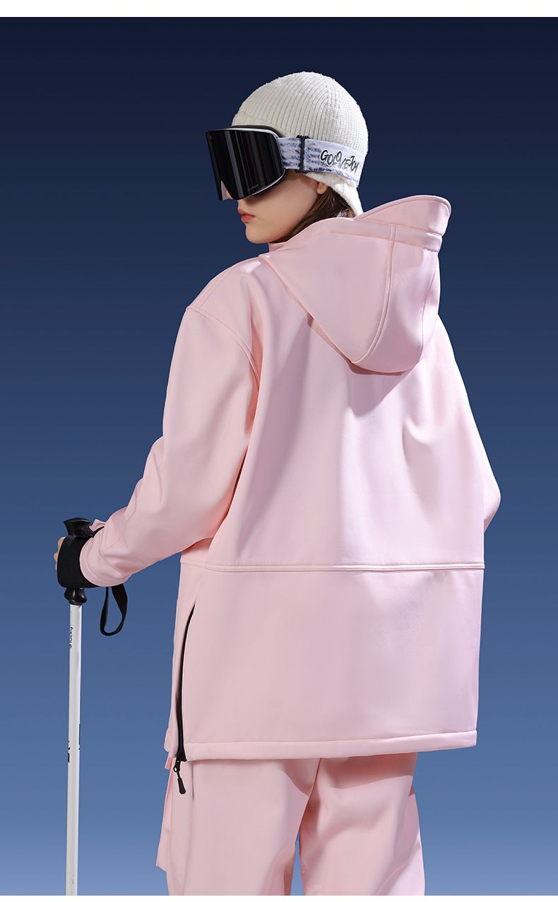 Magnetische Skibrille, doppelschichtige Antibeschlagbrille für Männer und Frauen, winddichte Skibrille zum Schneeklettern im Freien_voghion.com