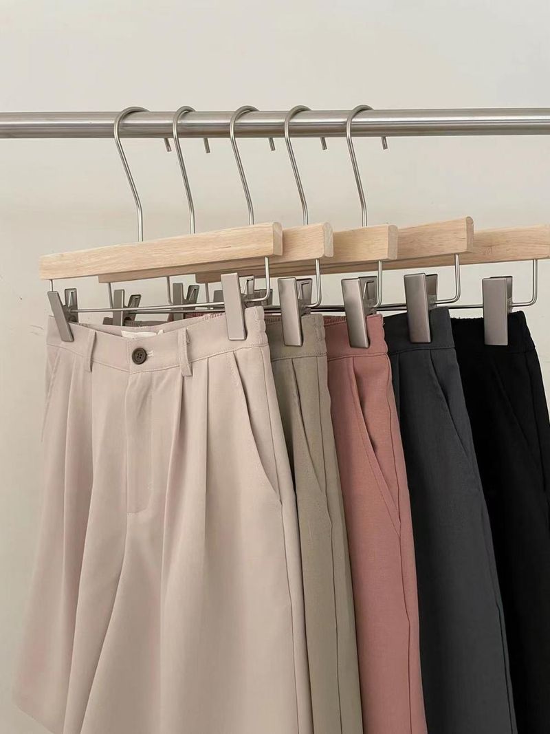 Dameskleding Losse casual colbert + wijde casual shorts voor dames_voghion.com