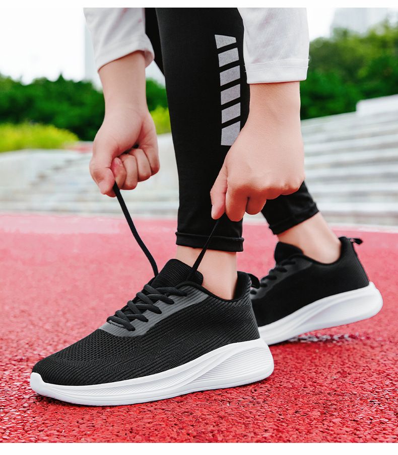 2025 Atmungsaktive Mesh-Sportschuhe für Herren, leichte, stoßdämpfende Zehenpartie, breiter Leisten, Freizeitschuhe_voghion.com